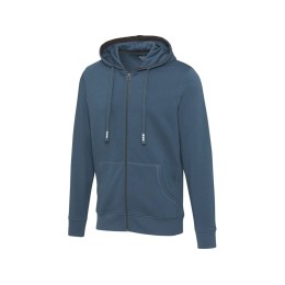 Толстовка «Арора» мужская с капюшоном, серо-синий
