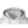 Толстовка с капюшоном «Dublin» мужская, серый меланж/белый меланж