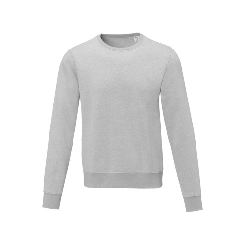 Мужской свитер Zenon с круглым вырезом, серый яркий