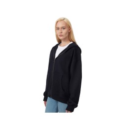 Толстовка оверсайз с капюшоном на молнии «Monaco», темно-синий