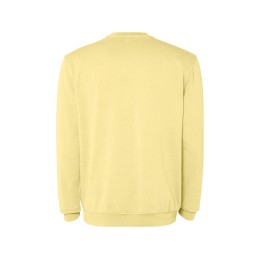 Свитшот «Jaya» унисекс, солнечно-желтый выстиранный WASHED