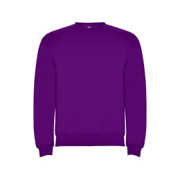 Свитшот с начесом "Clasica" унисекс, фиолетовый
