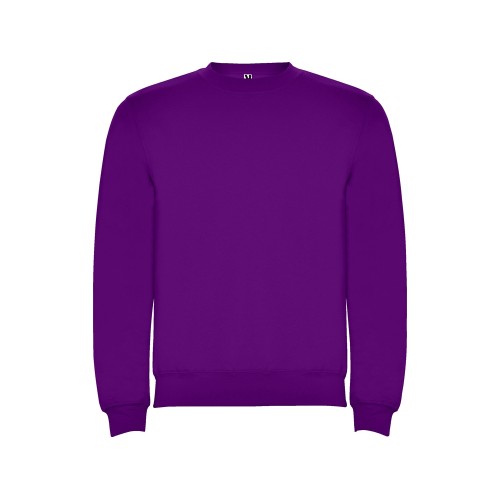 Свитшот с начесом "Clasica" унисекс, фиолетовый