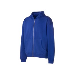 Толстовка оверсайз с капюшоном на молнии «Monaco», синий классический
