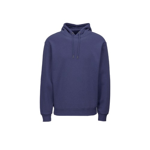 Толстовка с капюшоном оверсайз «Lisbon» унисекс, темно-синий