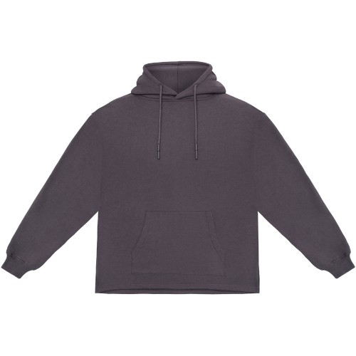 Худи оверсайз «Alpha.01» унисекс, темно-серый