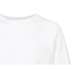 Свитшот оверсайз с рукавом реглан «Belgrade», унисекс, белый