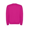 Свитшот с начесом "Clasica" унисекс, фуксия