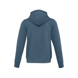 Худи унисекс Лагуна, серо-синий