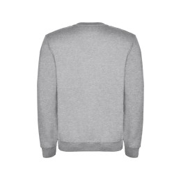 Свитшот с начесом "Clasica" унисекс, серый меланж