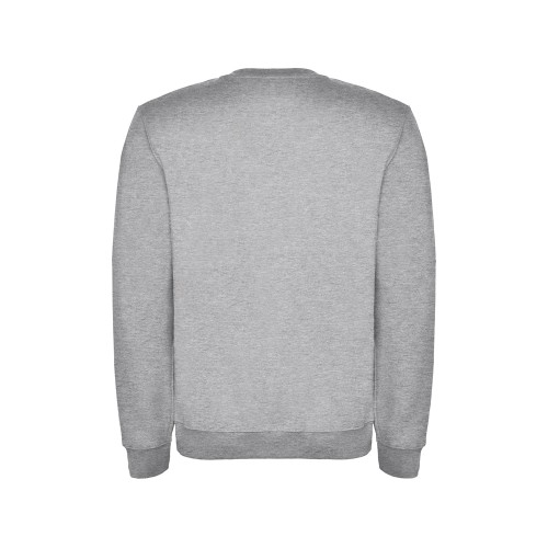 Свитшот с начесом "Clasica" унисекс, серый меланж