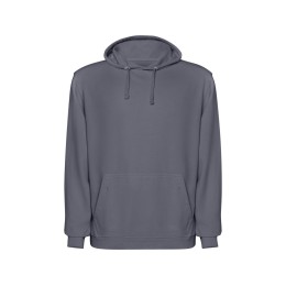 Толстовка с капюшоном «KENIA» унисекс, серо-голубой выстиранный