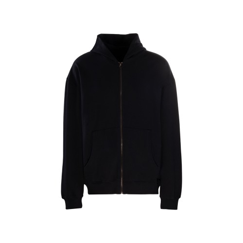 Толстовка оверсайз с капюшоном на молнии «Monaco», темно-синий