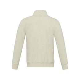 Galena унисекс-свитер с полноразмерной молнией из переработанных материалов Aware™  - Бежевый