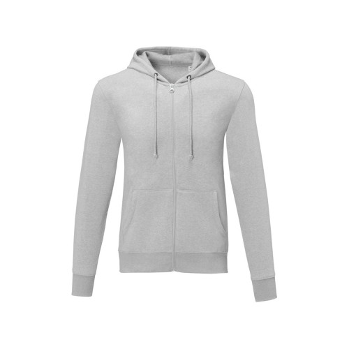 Мужская толстовка на молнии Theron, серый яркий