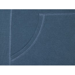 Толстовка «Арора» мужская с капюшоном, серо-синий