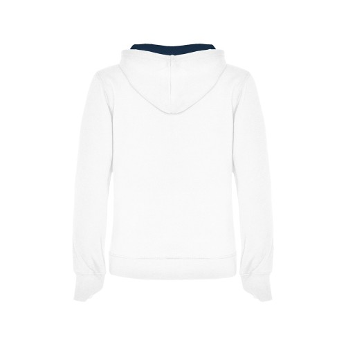 Толстовка с капюшоном "Urban" женская, белый/нэйви