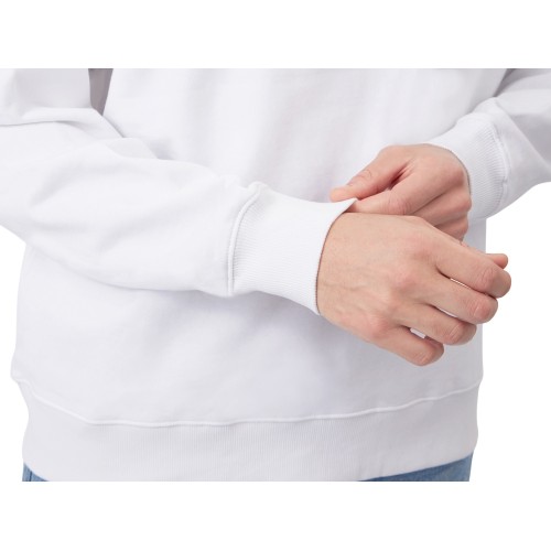 Свитшот оверсайз с рукавом реглан «Belgrade», унисекс, белый