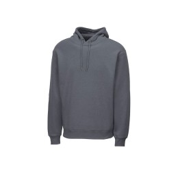 Толстовка с капюшоном оверсайз «Lisbon» унисекс, темно-серый