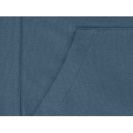 Худи унисекс Лагуна, серо-синий