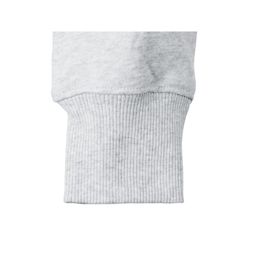 Свитшот оверсайз с рукавом реглан «Belgrade», унисекс, серый меланж