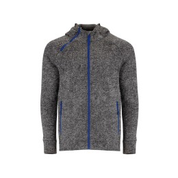 Толстовка на молнии "Everest", меланжевый черный