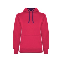 Толстовка с капюшоном "Urban" женская, фуксия/фиолетовый