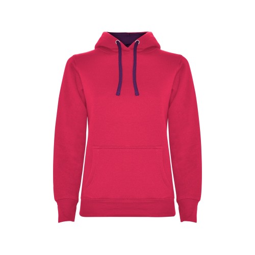 Толстовка с капюшоном "Urban" женская, фуксия/фиолетовый