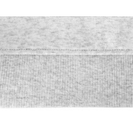 Толстовка с капюшоном оверсайз «Berlin» унисекс, белый меланж