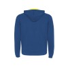 Толстовка на молнии "Fuji", королевский синий/неоновый желтый