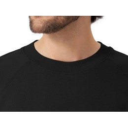 Свитшот оверсайз с рукавом реглан «Belgrade», унисекс, черный