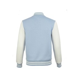 Бомбер «Oxford», небесно-голубой/молочный, унисекс