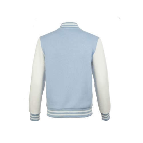 Бомбер «Oxford», небесно-голубой/молочный, унисекс