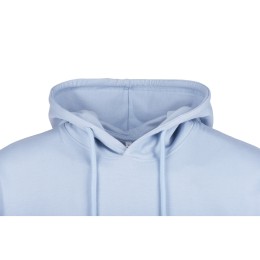 Худи оверсайз с коротким рукавом «Warsaw» унисекс, небесно-голубой