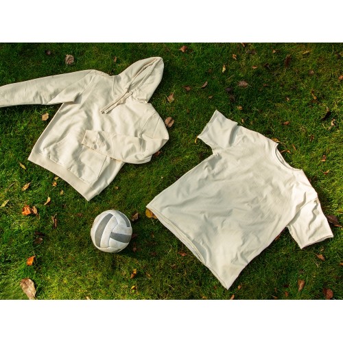 Толстовка с капюшоном мужская "Pure", натуральный