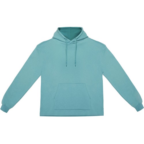 Худи оверсайз «Alpha.01» унисекс, пыльный бирюзовый