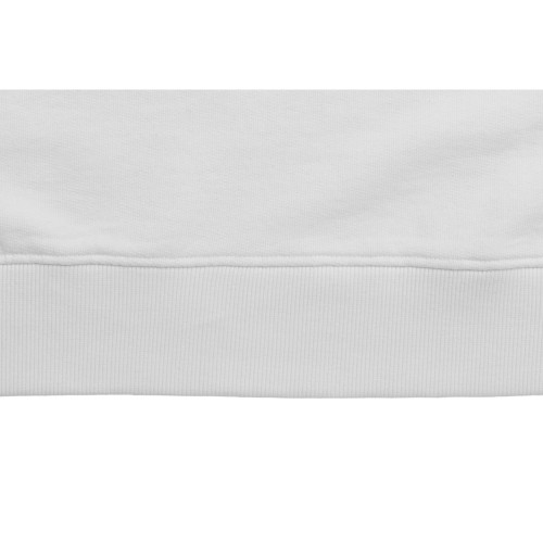 Толстовка оверсайз с капюшоном на молнии «Monaco», белый