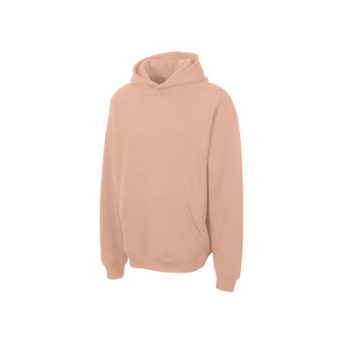 Толстовка с капюшоном оверсайз «Berlin» унисекс, лосось