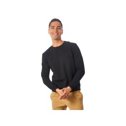 Свитшот "Motion" унисекс с начесом, черный