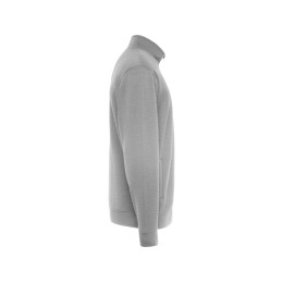 Толстовка на молнии "Ulan", серый меланж