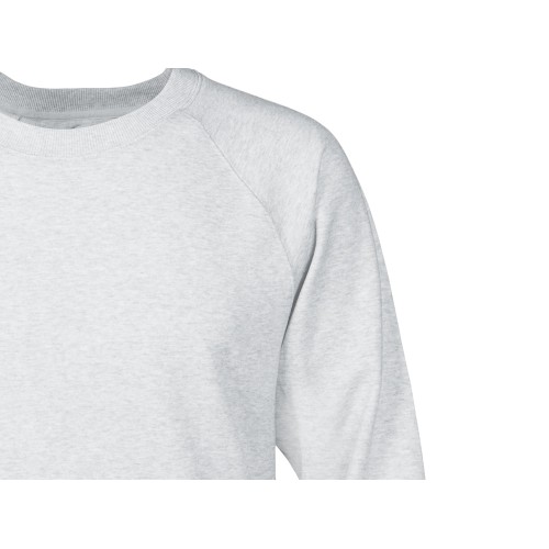 Свитшот оверсайз с рукавом реглан «Belgrade», унисекс, серый меланж