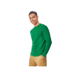 Свитшот "Motion" унисекс с начесом, зелёный