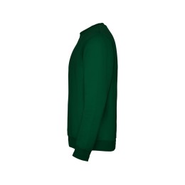 Свитшот с начесом "Clasica" унисекс, бутылочный зеленый