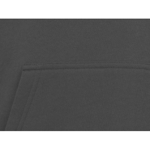 Толстовка с капюшоном оверсайз «Berlin» унисекс, темно-серый