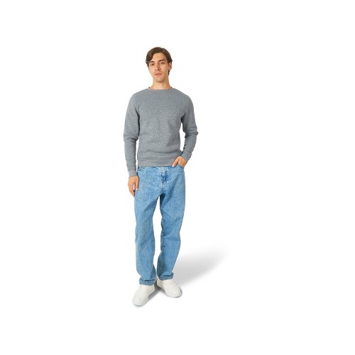 Толстовка промо "London" мужская, серый меланж