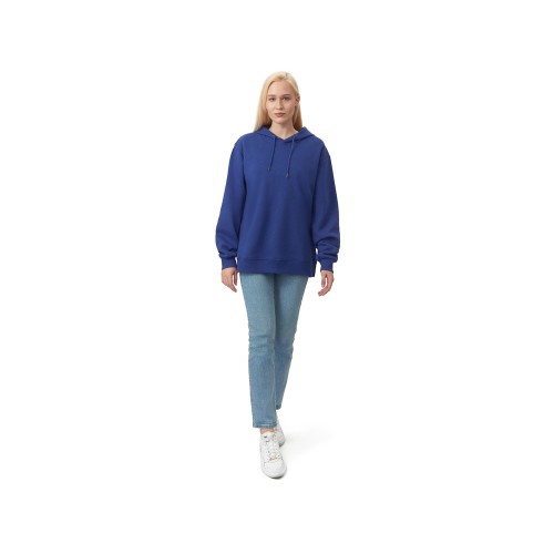 Толстовка с капюшоном оверсайз «Lisbon» унисекс, классический синий