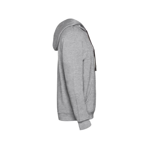 Толстовка с капюшоном "Urban" мужская, серый меланж/черный