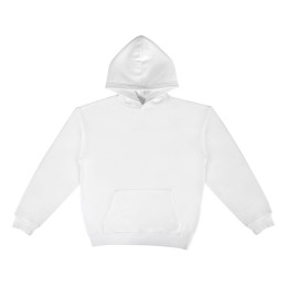 Толстовка с капюшоном оверсайз «Berlin» унисекс, белый