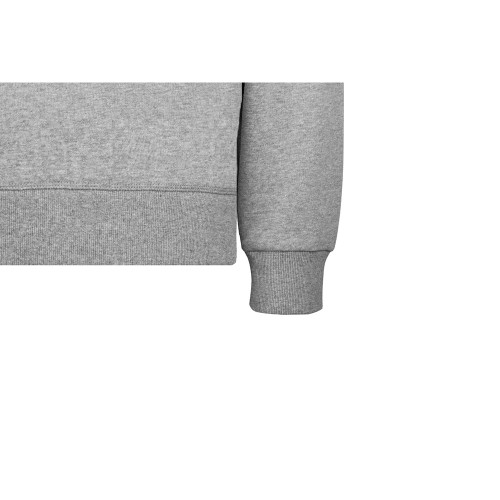 Свитшот оверсайз «Lisbon» унисекс, серый меланж