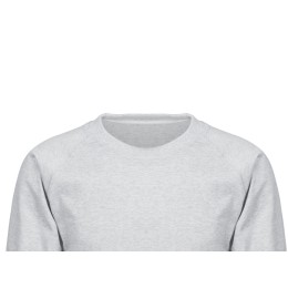 Свитшот оверсайз с рукавом реглан «Belgrade», унисекс, серый меланж